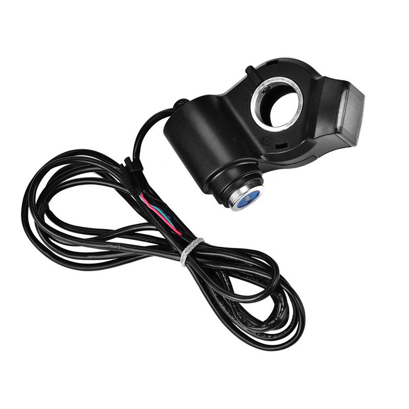 Droppinship E-bike Gashendel met LCD Display Elektrische Scooter Stuur Zwart Throttle Grips