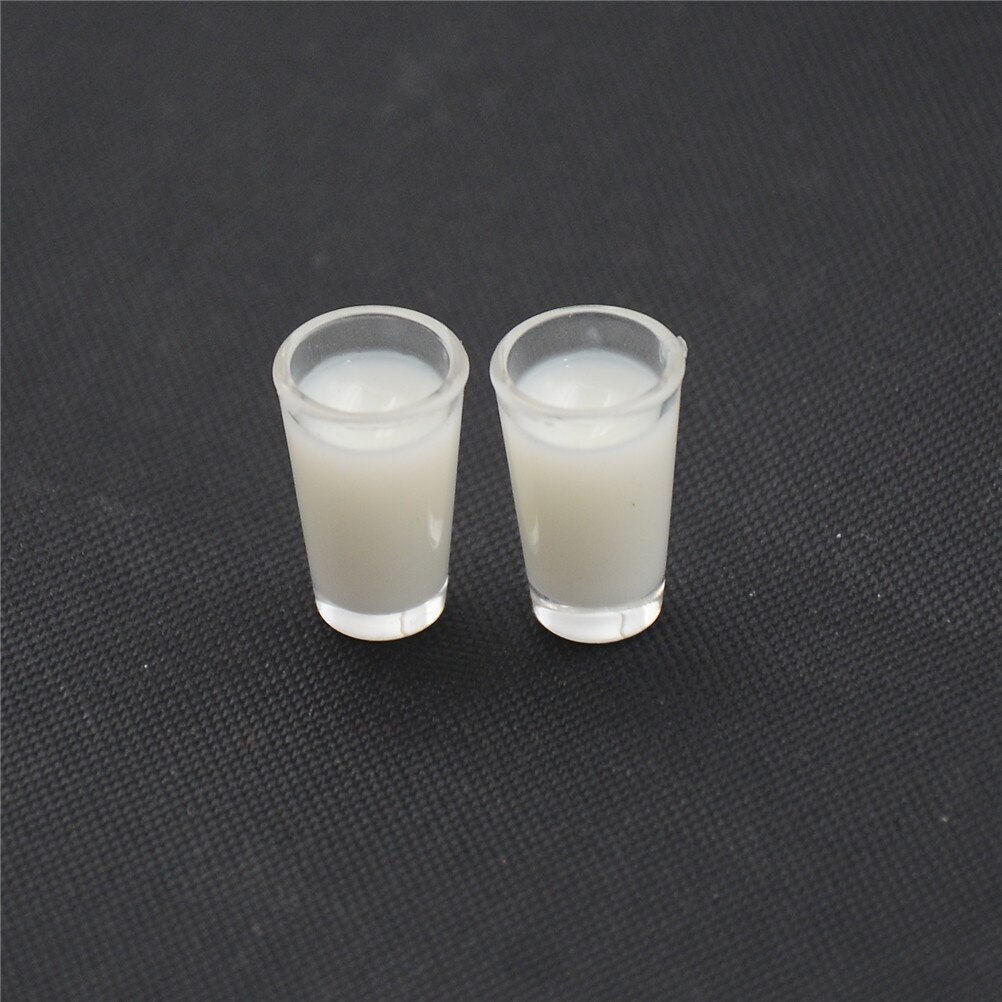 1:12 Dollhouse Resin Mini Lemon Water Cup/Orange Juice/Coffee/Tea Drink Cup Miniature Dollhouse Accessories Cups Toy: Style 5