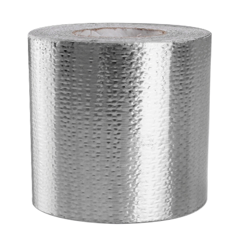 Selbst-adhesive Wärme Resistant Band Thermische Barriere Folie Band Wärme Reflektierende Klebstoff Wärme Abschirmung Band für Auto Teile: Gold