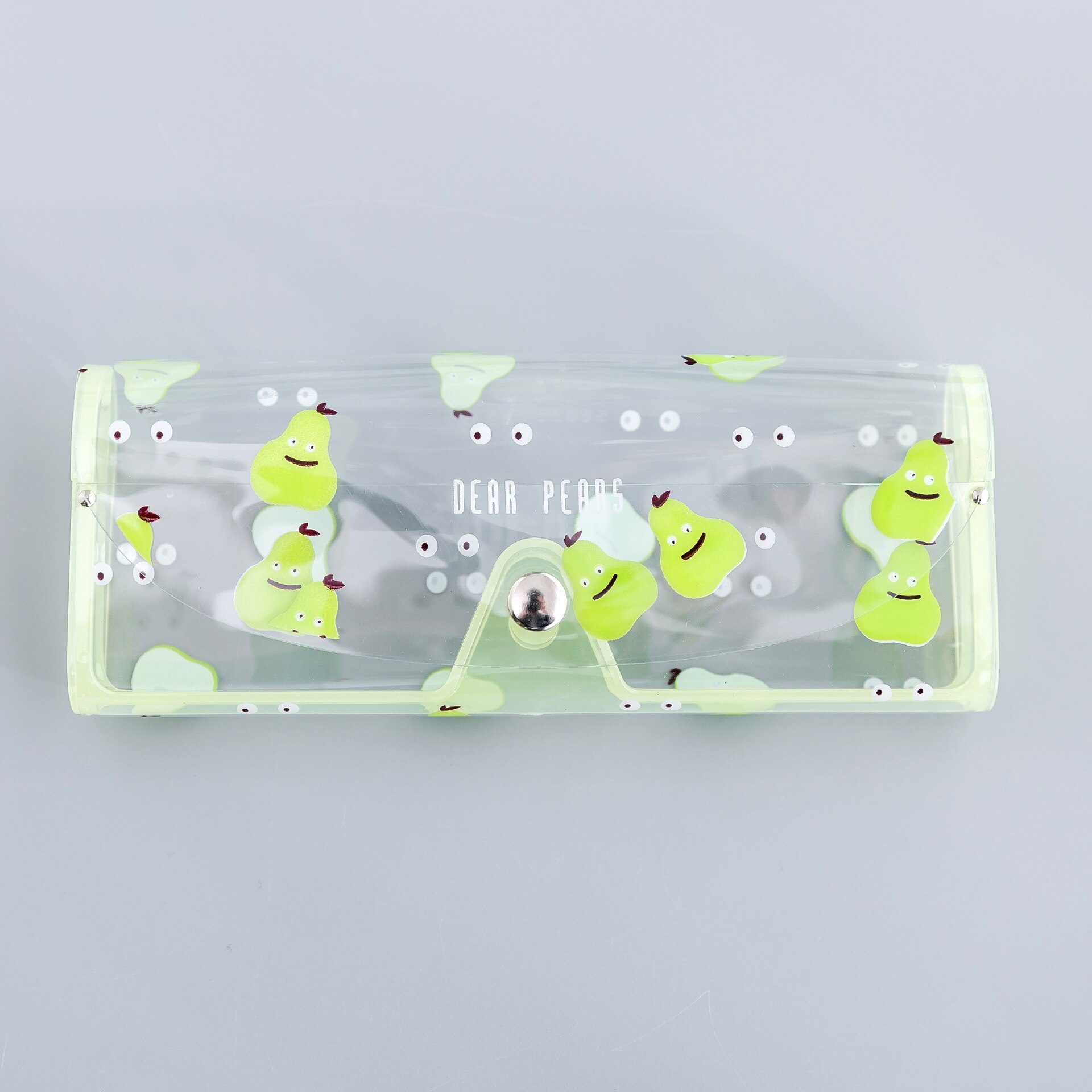 Transparent PVC Stationary Organizer School Pencil Box Stationery Office Supply: NO.7