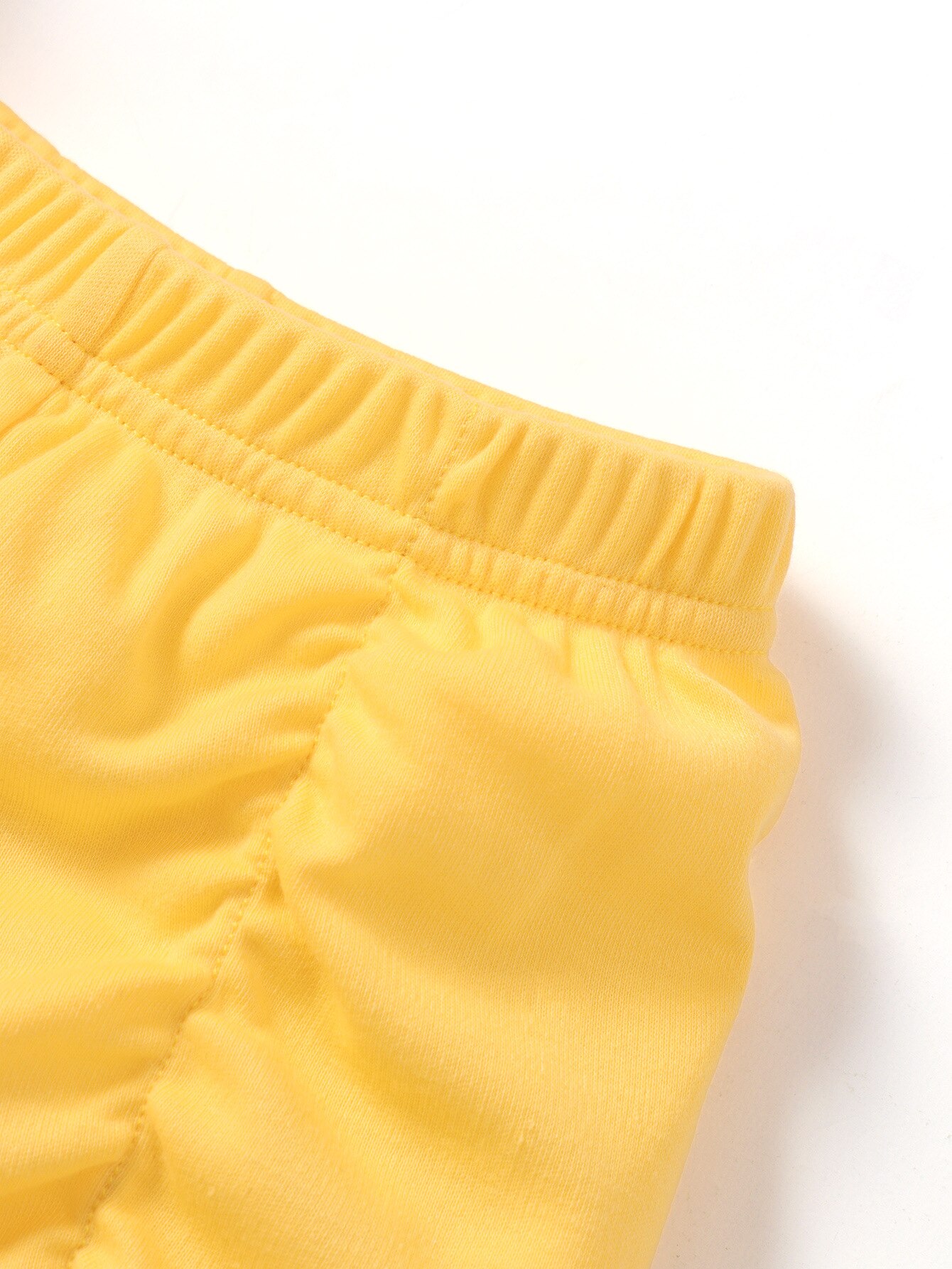 Short d&#39;été pour bébé fille, couleur unie, pantalon en coton, -né, bouffantes, nœud plissé, froncé, princesse, sous-vêtements mignons de fête