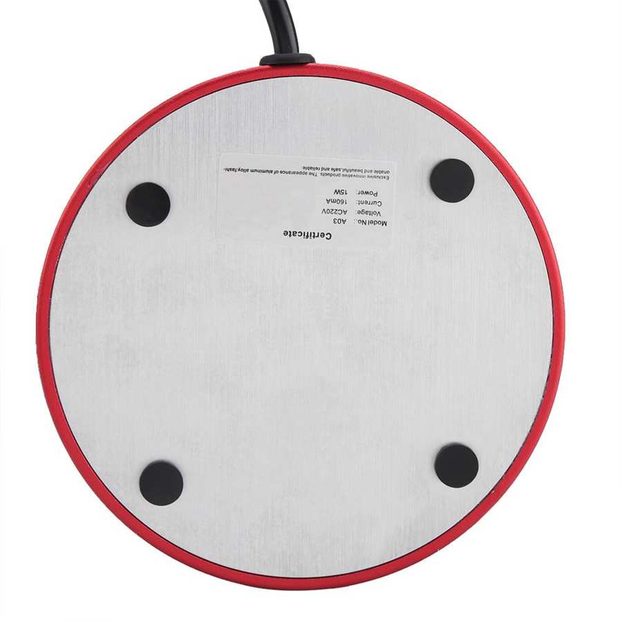 Elektrisk kopvarmer kontor mælk te vandvarmer pad måtte hjemmekontor holde drikke varm krus coaster 220-240v