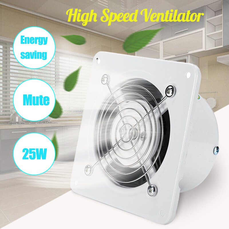 25W Ventilator Voor Badkamer Wc Keuken Ventilator Grandado