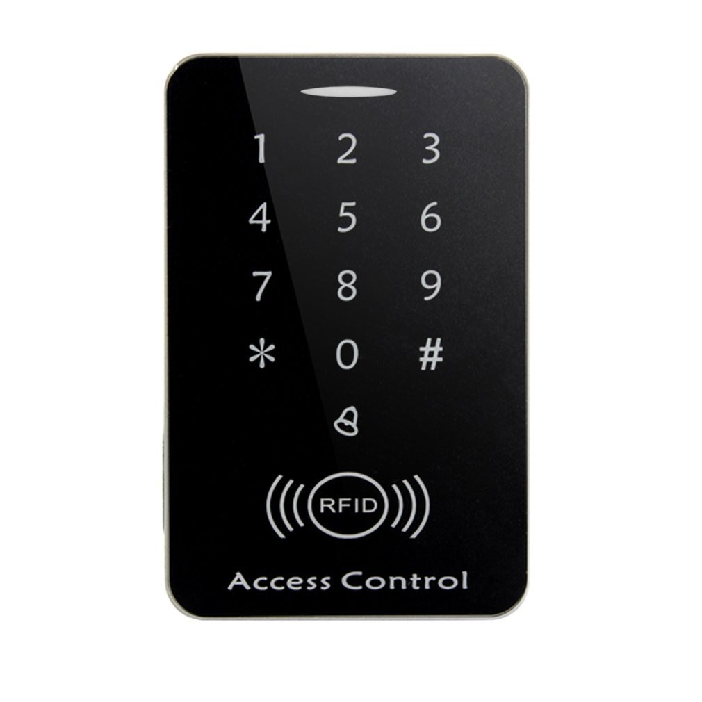 LESHP RFID standalone access control touch Keypad system digital keyboard door lock controller RFID card reader with 10pcs Keys