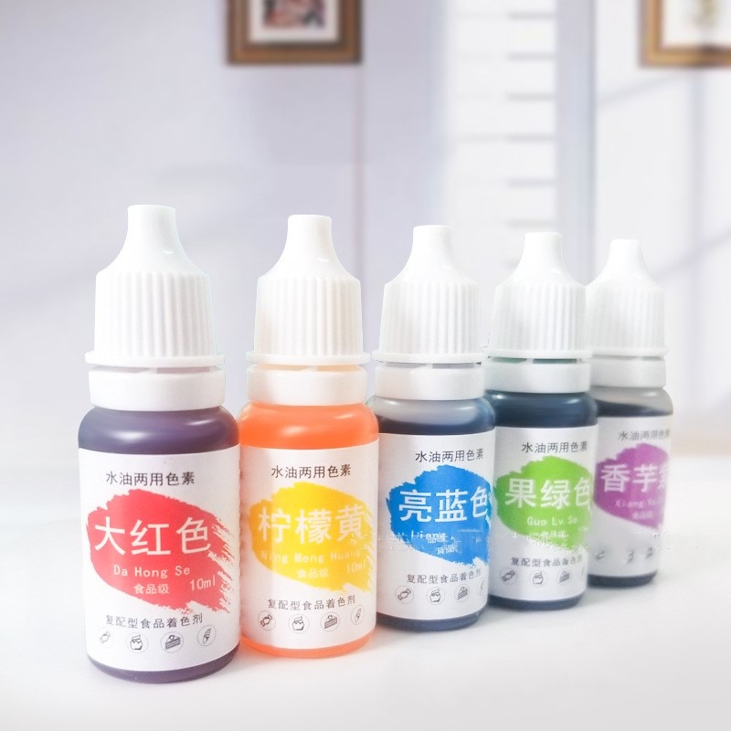 Colorants de savon faits à la main, kit de coloration, matériaux, Base de savon, Pigments liquides, 10ml