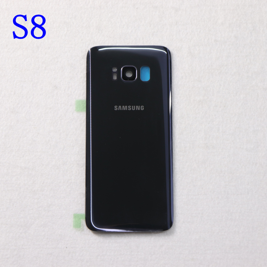 Cover posteriore in vetro per SAMSUNG Galaxy S8 G950, custodia posteriore in vetro G950FD S8 Plus S8 G955, G955FD, G955FD, G955FD: S8 gray