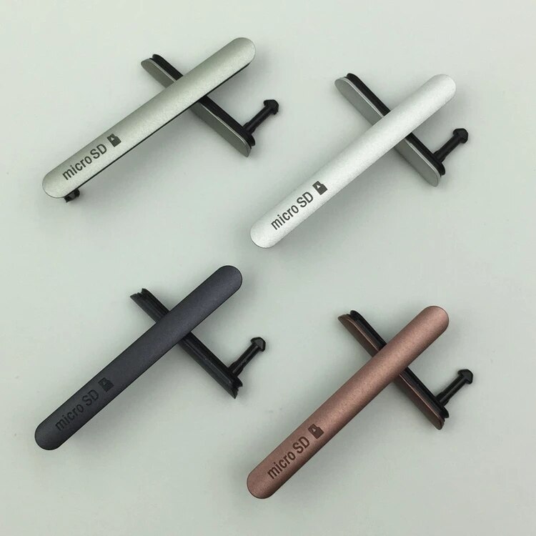 Port ładowania pokrywa USB + Port mikro SD + gniazdo karty SIM gniazdo pyłu dla Sony Xperia Z3 D6603 D6643 D6653 podwójny D6633 D6683