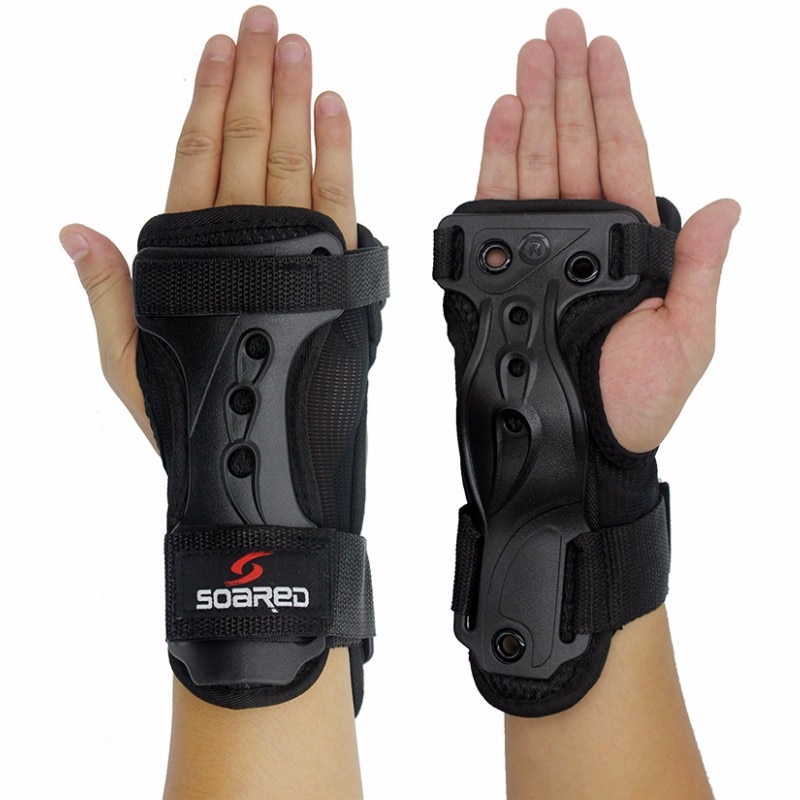 Svevet utendørs snowboard skøyte hip pad rulleskøyter knebeskyttere håndleddstøtte snowboard knebeskyttelse ski impact shorts