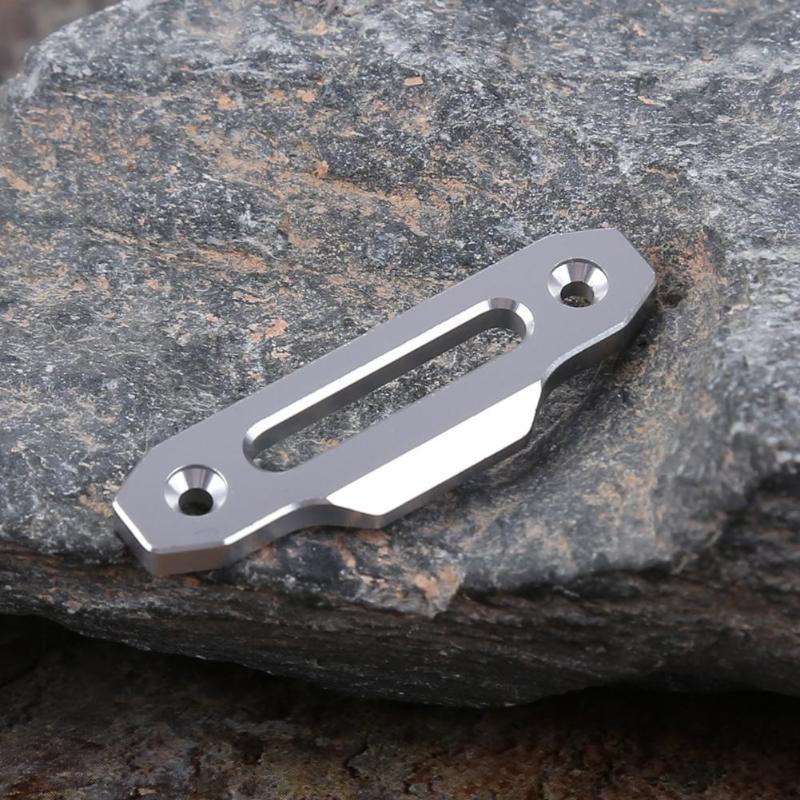 Aluminium Winde Control Montieren Hawse Seilführung Für TRX-4 AXIAL SCX10 1/10 RC D90 Crawler Straße Auto Klettern Auto Teile Zubehör