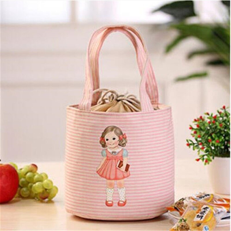 Portable sac à déjeuner thermique isolé boîte à déjeuner fourre-tout pique-nique sac isotherme Bento poche déjeuner conteneur école alimentaire sacs de stockage