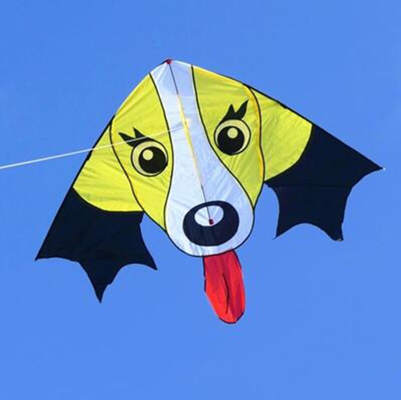 dier kite hond kite nylon scheurvast outdoor sport vliegende speelgoed kinderen makkelijk te vliegen enkele lijn kite fabriek