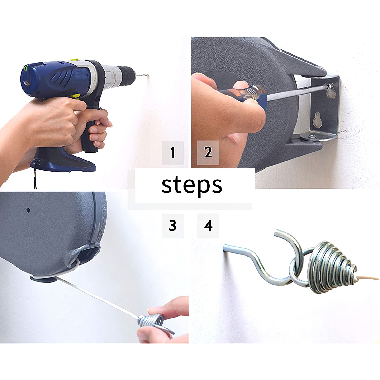 12M Clothes Drying Rack Rope Stainless Steel Retractable Clotheslines Clothes Dryer PVC Reinforced Fiber Yarn Laundry Hanger