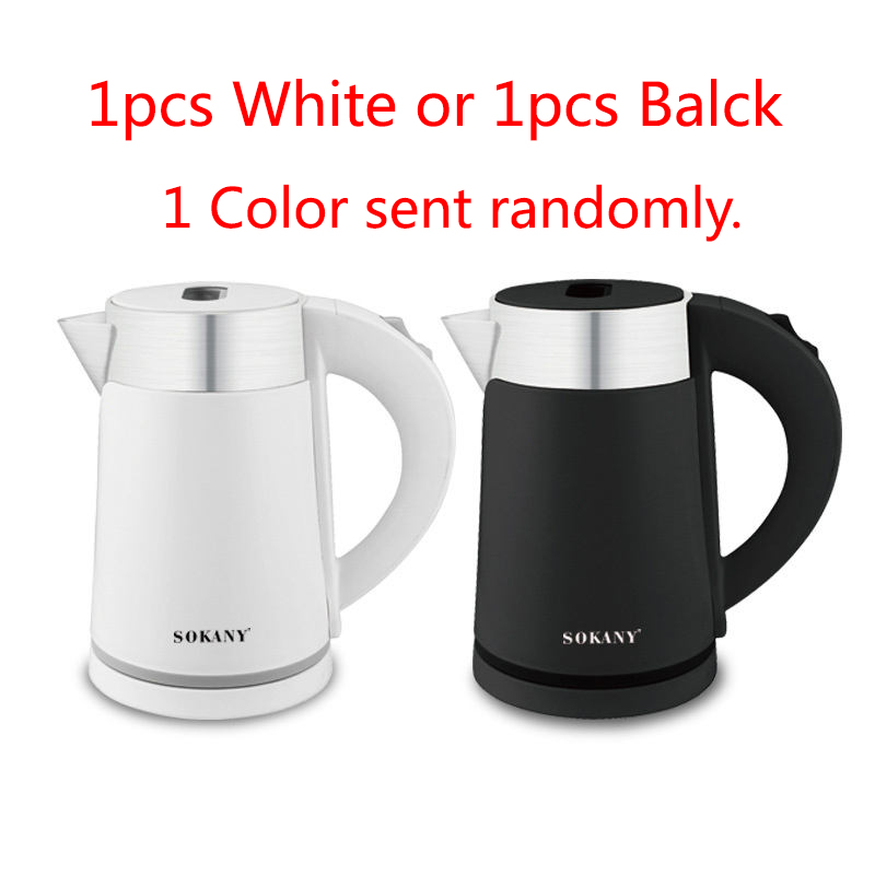 Houselin 1L 304 Roestvrijstalen Waterkoker 1200 W Huishoudelijke Keuken Snelle Verwarming Elektrische Kokende Theepot: Verenigd Koninkrijk