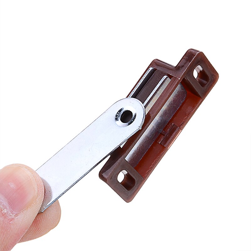 10pcs Plastic Magnetic Door Catches Cabinet Cupboard Door Magnetic Catch Latch Stopper Self-Aligning Magnet Furniture Hardware