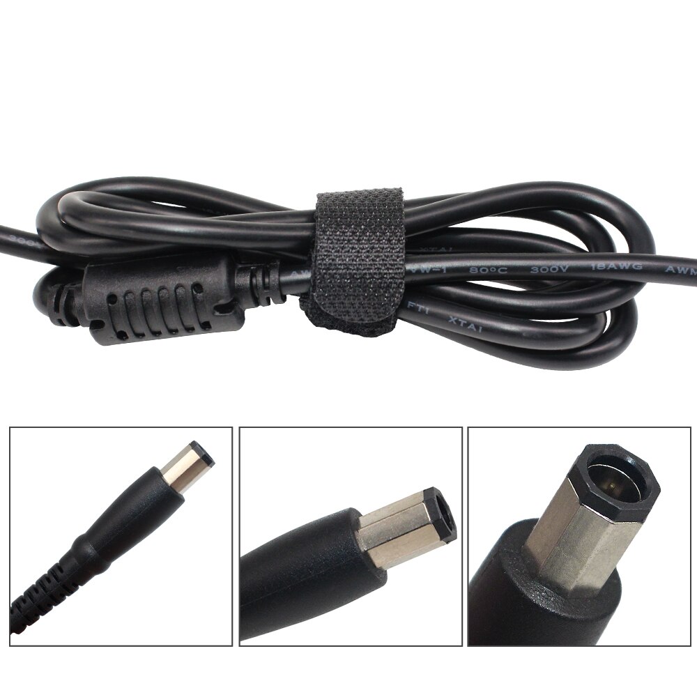 19.5v 3.34a 65W Octagon Tip PA-21 AC Adapter Charger For Dell Inspiron 1545 1750 1440 1318 1530 1557 1546 1551 ADP-65AH
