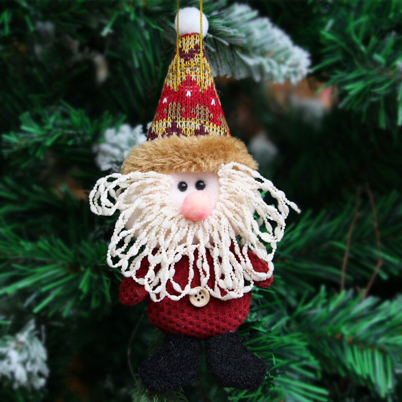Kerstman Sneeuwpop Kerstboom Ornament Hanger Xmas Leuke Boom Toppers