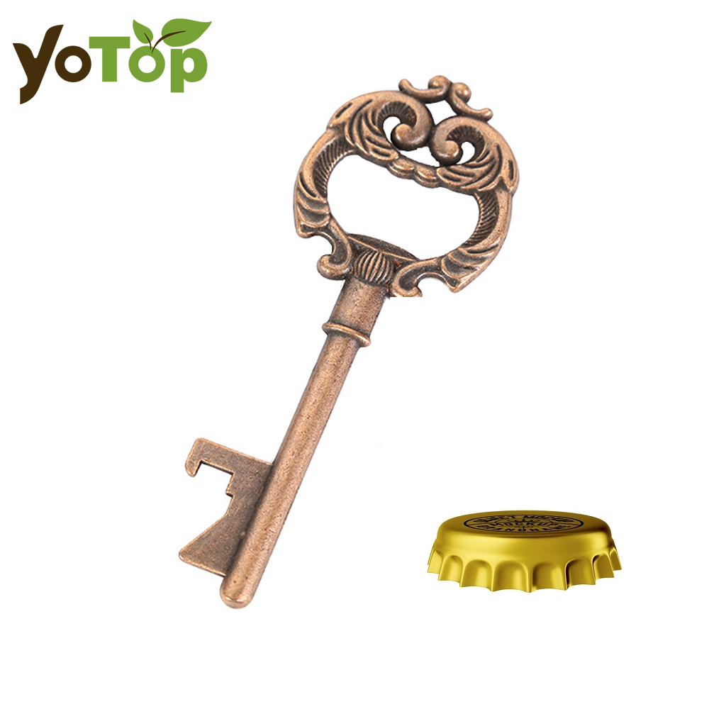 Key Shape Bottle Opener Wedding Favors Beer Bottle Opener Portable Keychain Open Tool for Guest Party Favors Souvenirs