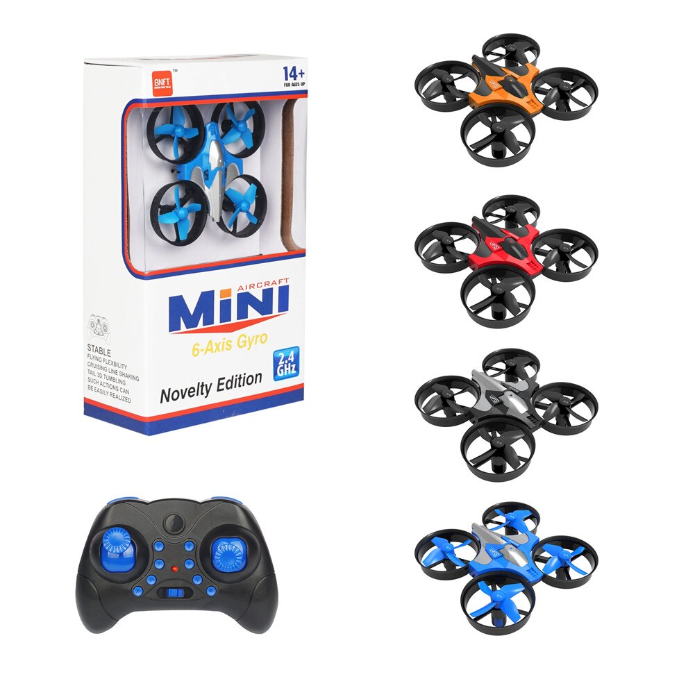 The 2.4G Mini Four-axis Aircraft One-button Return To Headless Mode Small Remote Control Aircraft For Kids