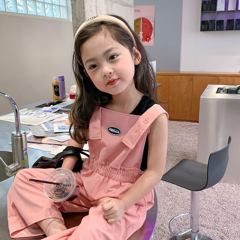 2022 Zomer Kinderkleding Meisjes Koreaanse Jarretel Broek Casual Jarretel Broek 2-89