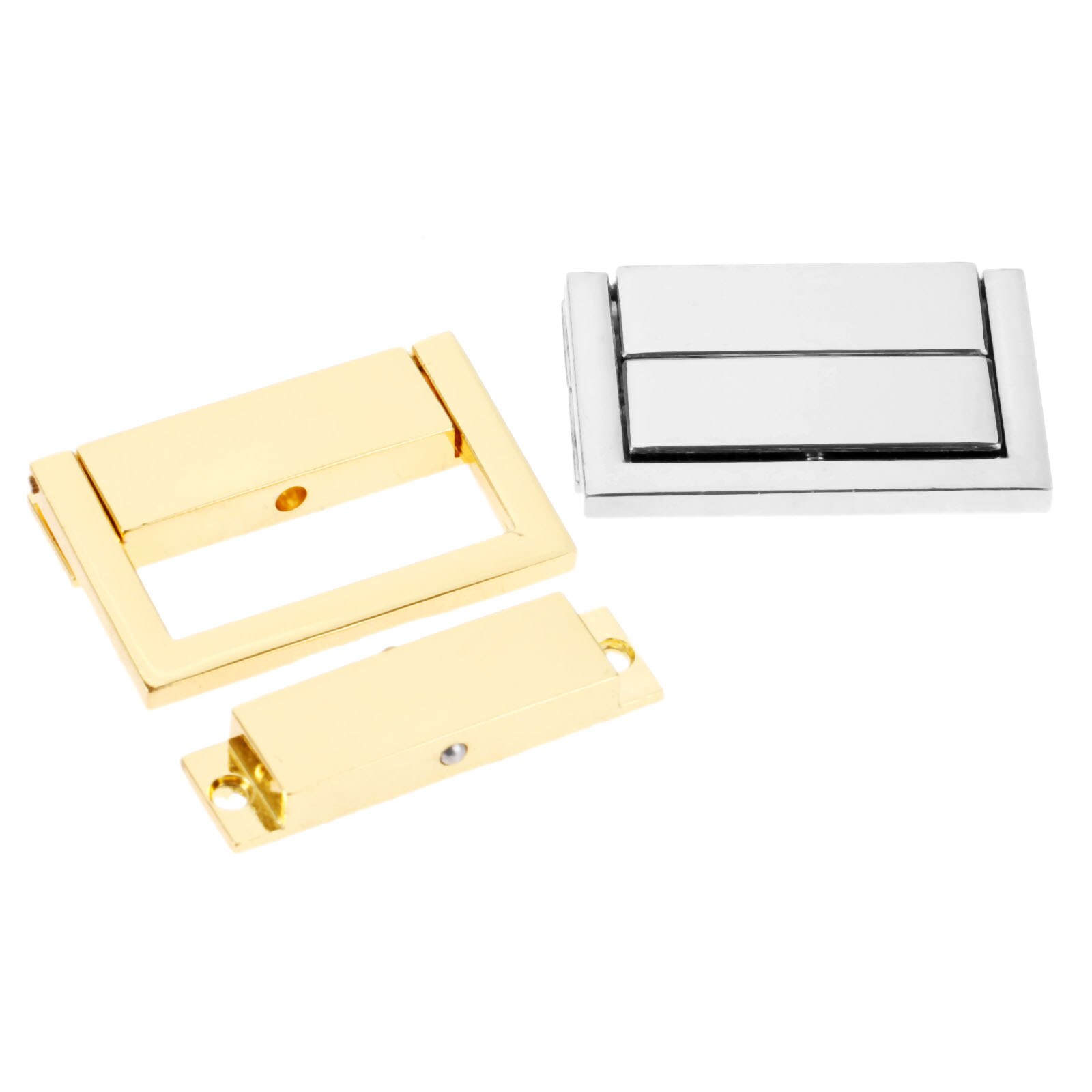 1pc 48*30mm æsker hasp lås vippelås låse til smykkeskrin kuffert spænde klip lås møbel hardware