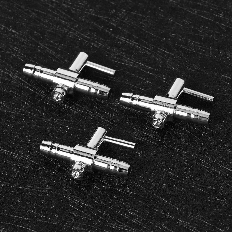 Aquarium vis tank luchtslang slang 10 stuks roestvrij staal aquarium zuurstofpomp luchtvolume stroomregeling klep controle