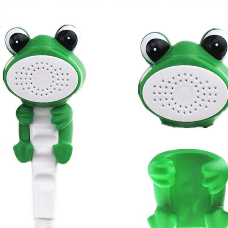 Cartoon Children Shower Head Nozzle Suction Cup Handheld Shower Nozzle Shower Sprinkler Bathroom Supplier