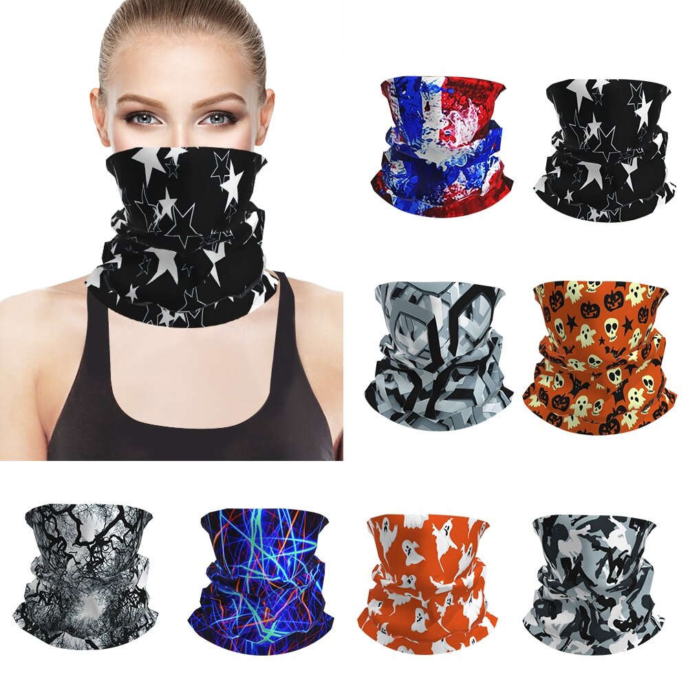Bicycle Riding Scarf Unisex Turban Magic Scarf Outdoor Sports Face Mask Headband Bike Cycling Neck Tube Warmer Bandanas