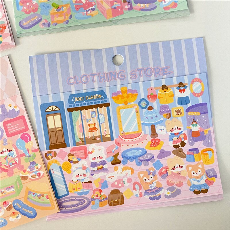 Cute Cartoon Pig Diary Stickers DIY Scrapbooking D... – Grandado