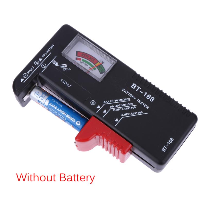 Universal Digital Battery Tester Volt Checker For AA AAA 9V Button Multiple Size Battery Tester Checker