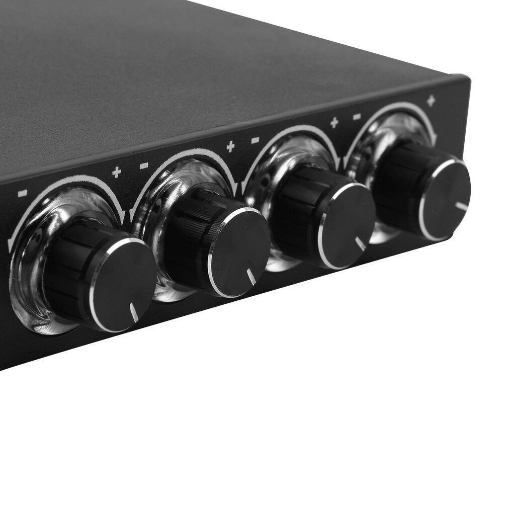 3.5inch Fan Speed Controller PC HDD CPU 4 Channel Fan Speed Controller Led Cooling Front Panel for Cooling Fans