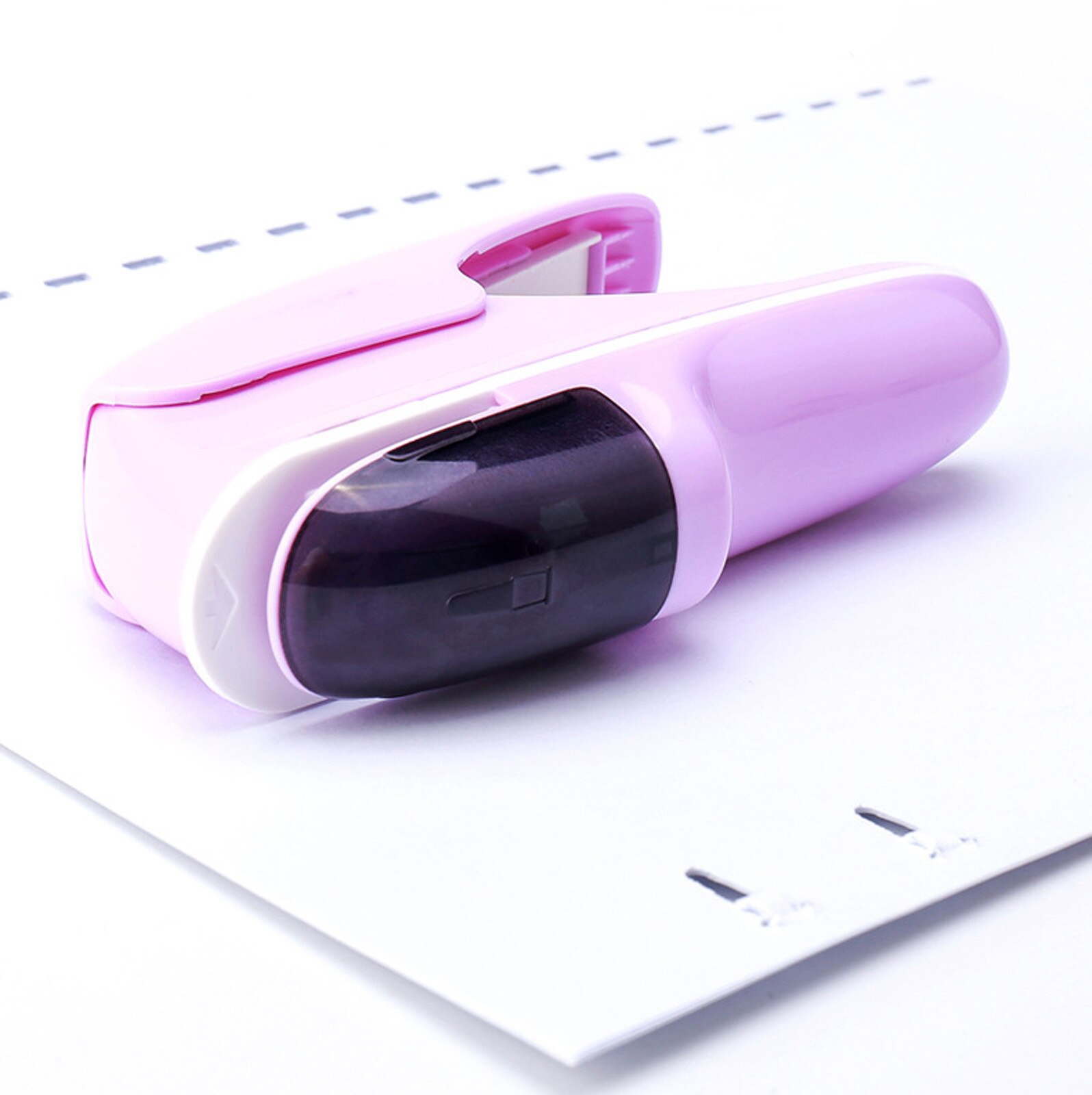 Cute Book Stapleless Non-staple Stapler Stapling Machine Stapler Paper Stapling Stapler Free Staple Needleless Stapler