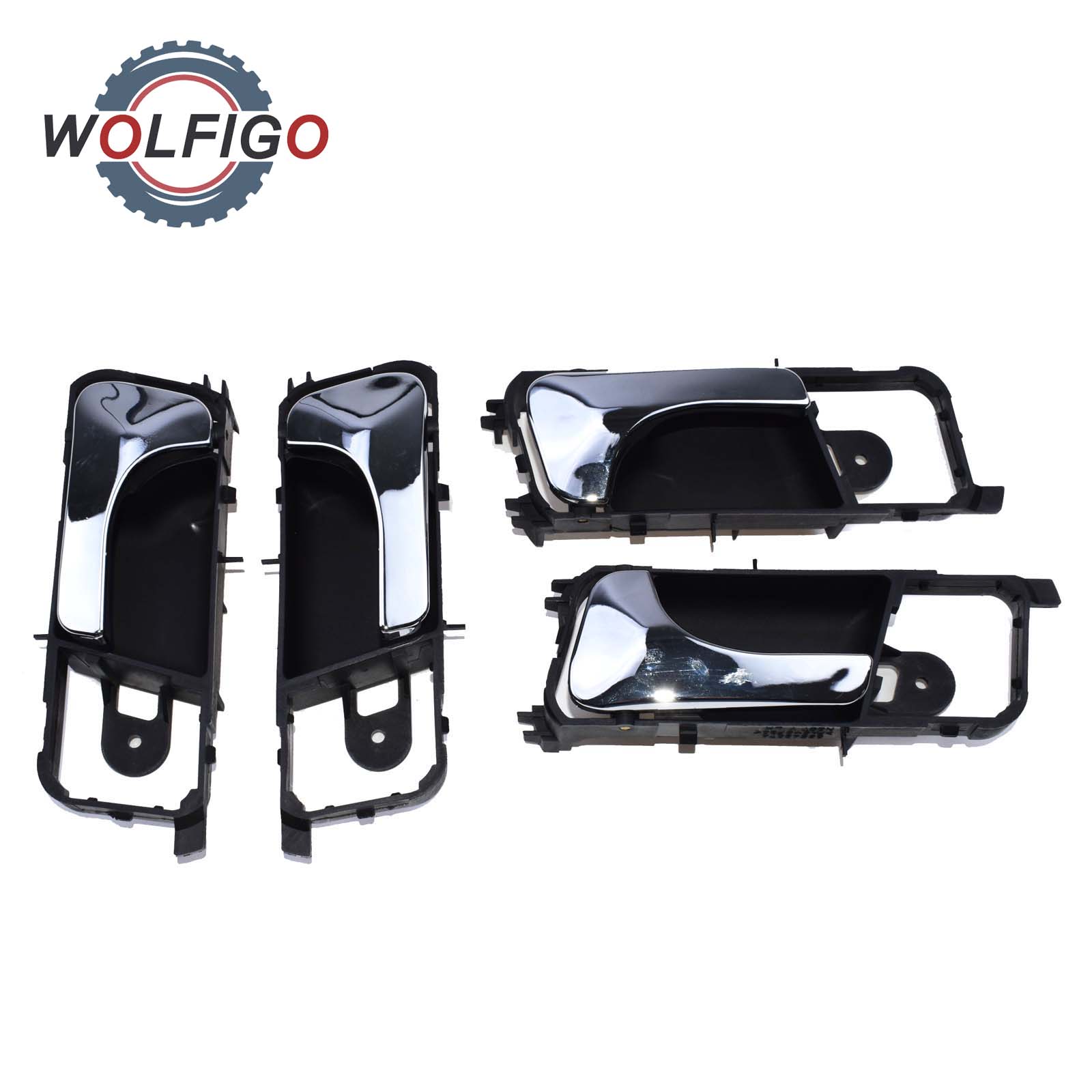 WOLFIGO Chrome Links Rechts Interieur Deurklink voor Suzuki Forenza GM Chevrolet Optra Lacetti Buick Excelle 96548064 96548063