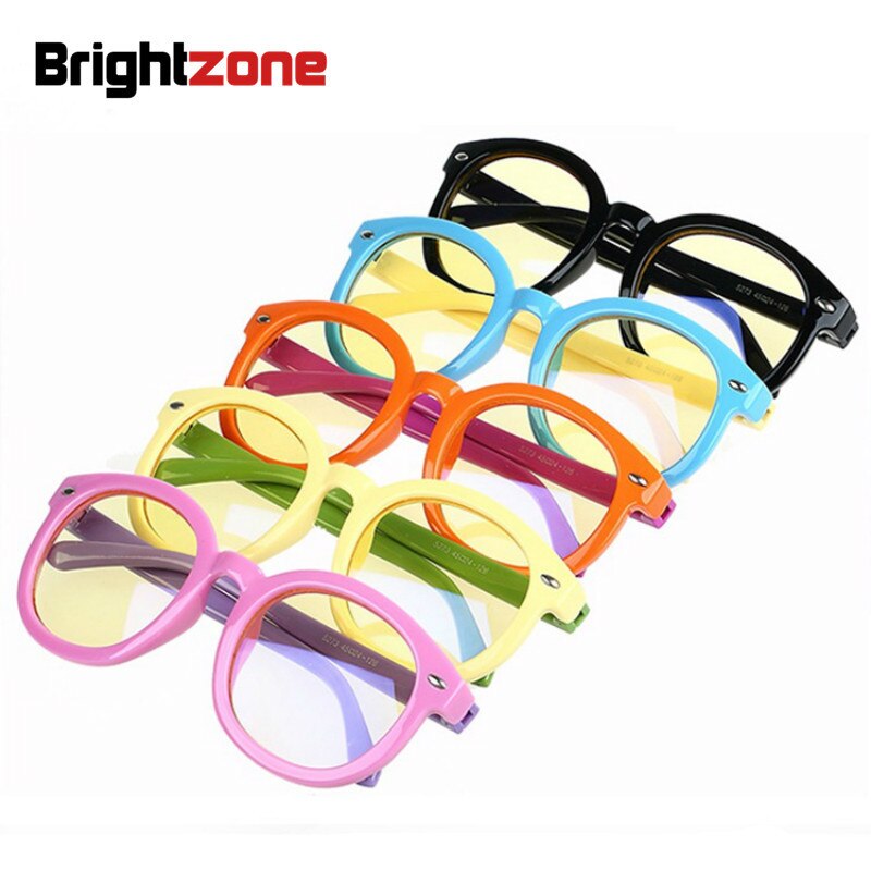 Brightzone Anti Blue Ray Radiation Glasses Boy Girl Myopia Computer Lovely Spectacles Children Frame Kids Student Clear Optical