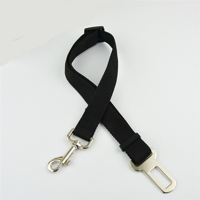 Top Verkoop Pet Hond Kat Auto Verstelbare Seat Belt Voor Accessoires Goederen Dieren Reizen Harnas Veiligheidsgordel Voor Kleine Medium hond Kat: Black