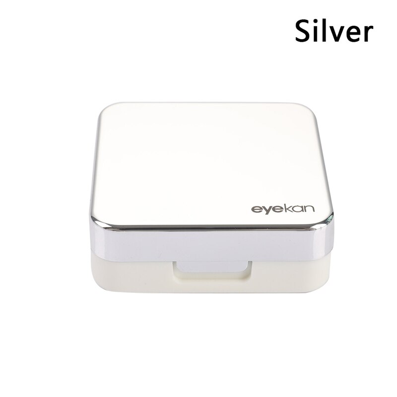 Contact Lens Case Mirror Soaking Container Business Travel Holder Kit Contact Lens Case Square Travel Portable: 05