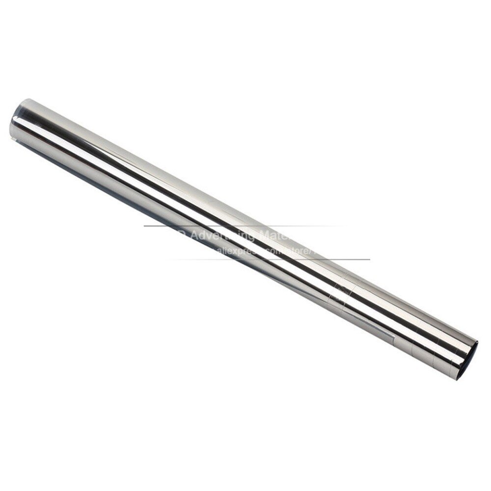 50*300cm/Lot Silver Window Film One Way Mirror Insulation Stickers Solar Reflective Silver Building Window Protection Film