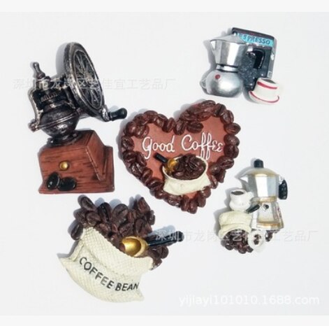 Chinese Style Vintage Fridge Magnets Antique TV Motor Movie Projector 3D Refrigerator Home Kitchen Decoration Tourist Souvenirs