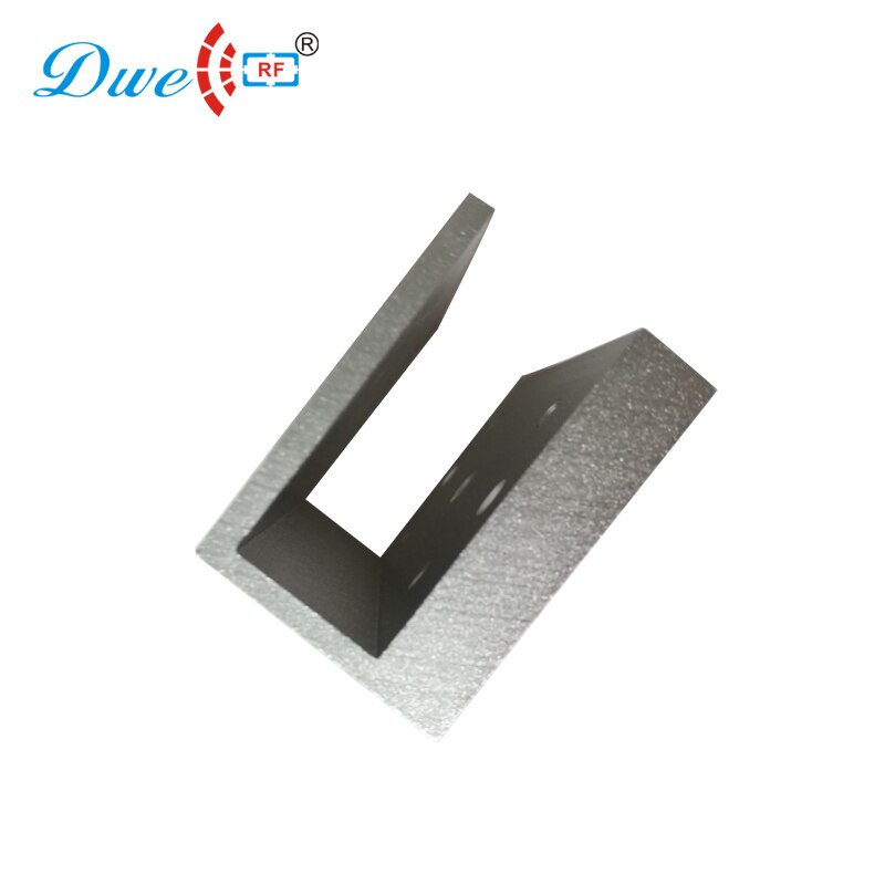 Door transom corner aluminum u-shape mounting metal bracket for access control 70kg magnetic lock