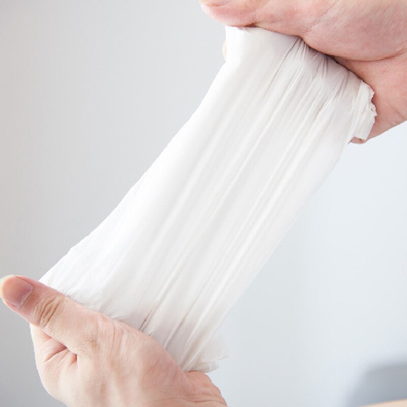 Flat Mouth Bio-Based Degradable Garbage Bag Disposable Toilet Cleaning Kitchen Garbage Bag Thickened Plastic Bag