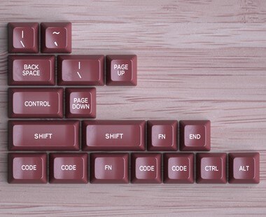 MAXKEY Retor Sa Keycaps Set ABS Doubleshot Key Cap Compatible For Cherry MX Switch Mechanical Keyboard 104 Key SA Profile: KIT 1