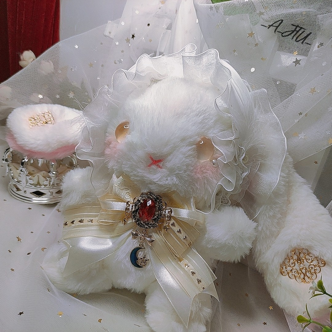 Original Handmade Lolita Lolita Rabbit Bear Bag JK Soft Girl Girlfriends Cat Bag Birthday: No Wings