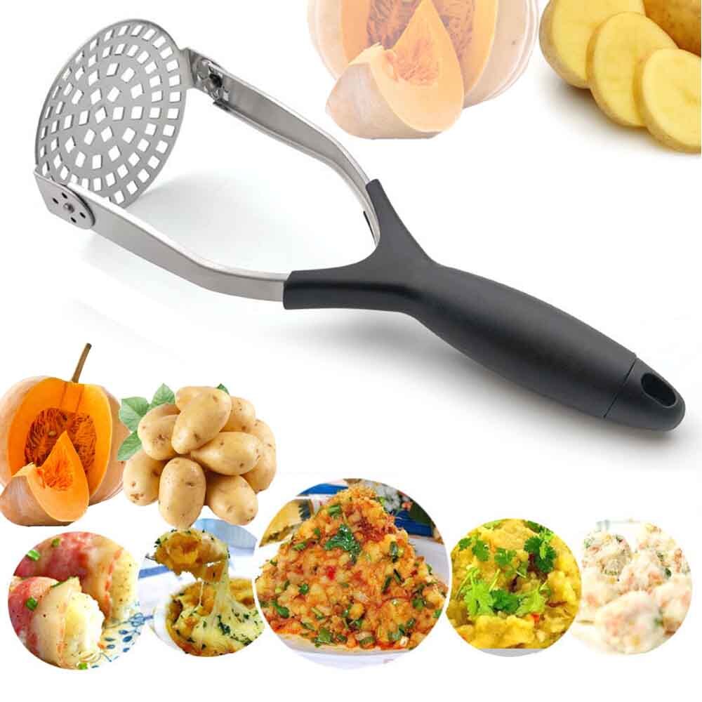 Multifunctional Pressed Potato Masher Ricers Manual Potato Pusher Smooth Mashed Potatoes Crusher Fruit Tools
