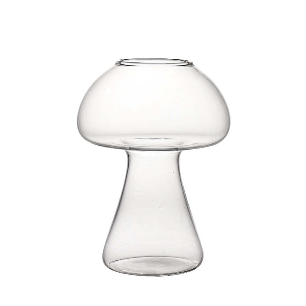 1PCS Mushroom Cocktail Glass Molecular Gastronomy Bar Rectification Bartender Special Beer Wine Glasses Goblet Cooler Cup