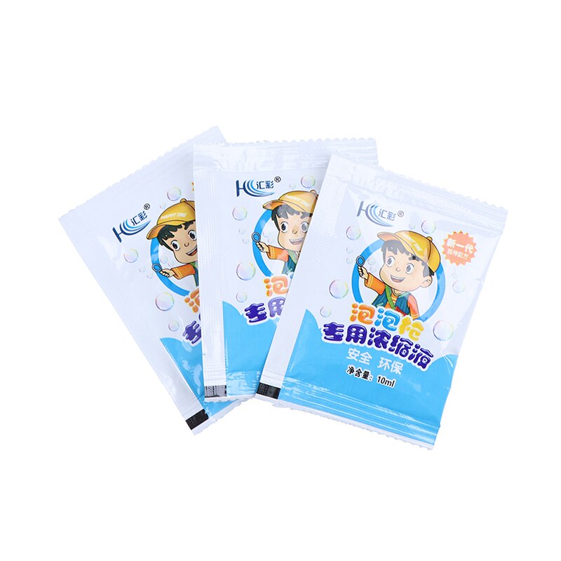 10Pcs 10Ml Concentraat Bellen Vloeibare Zeep Water Bubble Stok Supplement Accesso