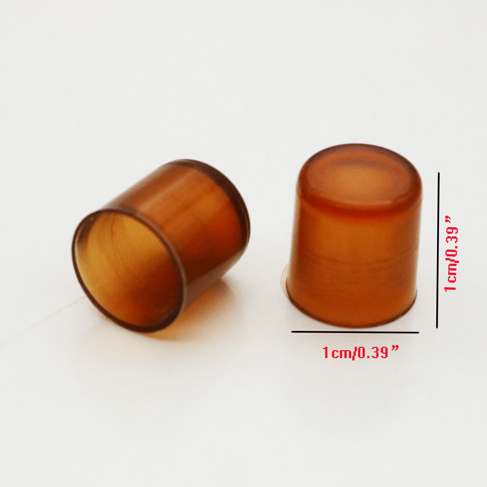 Tazas celulares de alimentación de abejas reina, jaulas de abejas marrones, herramientas de apicultura aplicables al equipo de alimentación de abejas, 120 piezas