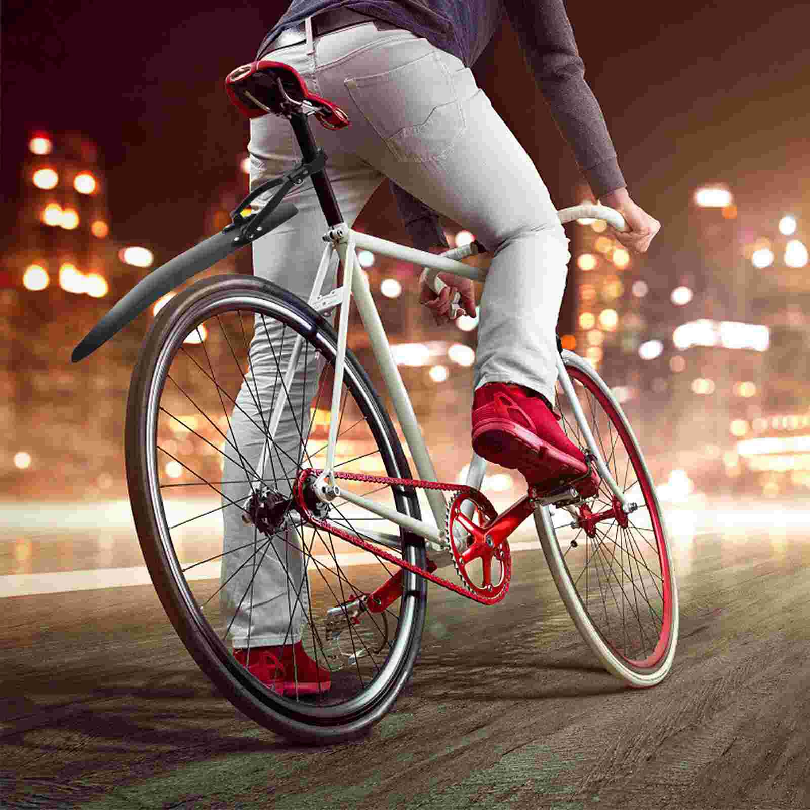 1 Set of Mud Guards Bike Front Mud Guard Rear Mud Guard