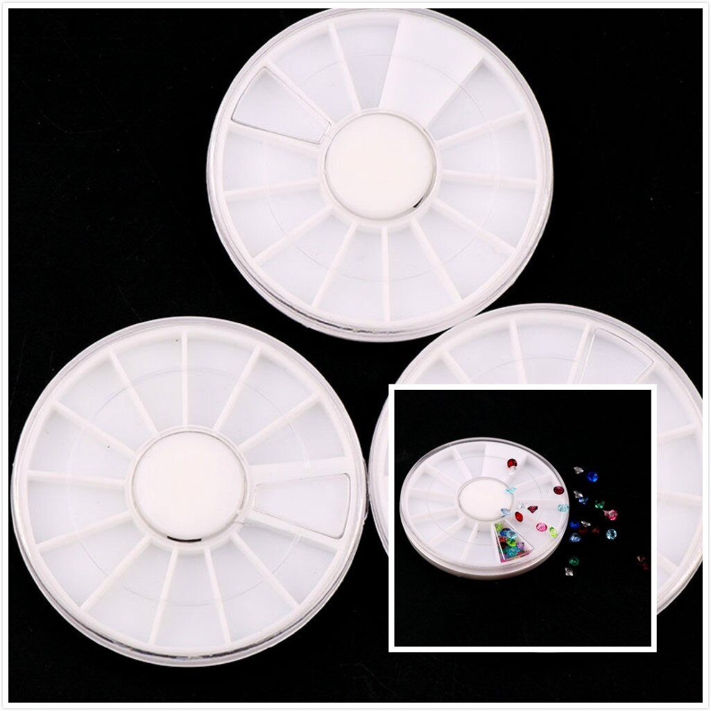 1 practical jewelry storage box, adjustable plastic compartment storage box, storage box for nails