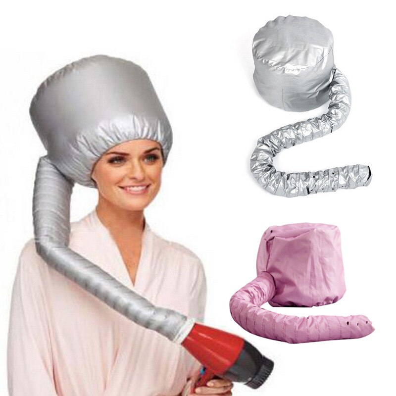 Draagbare Haar Drogen Kappen Zacht Haar Perm Cap Head Wrap Hoed Draagbare Snelle Droog Kap Caps Home / Salon Kappers Gebruik