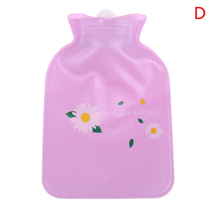 9 stilarter mini lille tegneserie bærbar vandpose vandinjektionsopbevaringspose hånd varmt vandflaske søde vandflasker: D