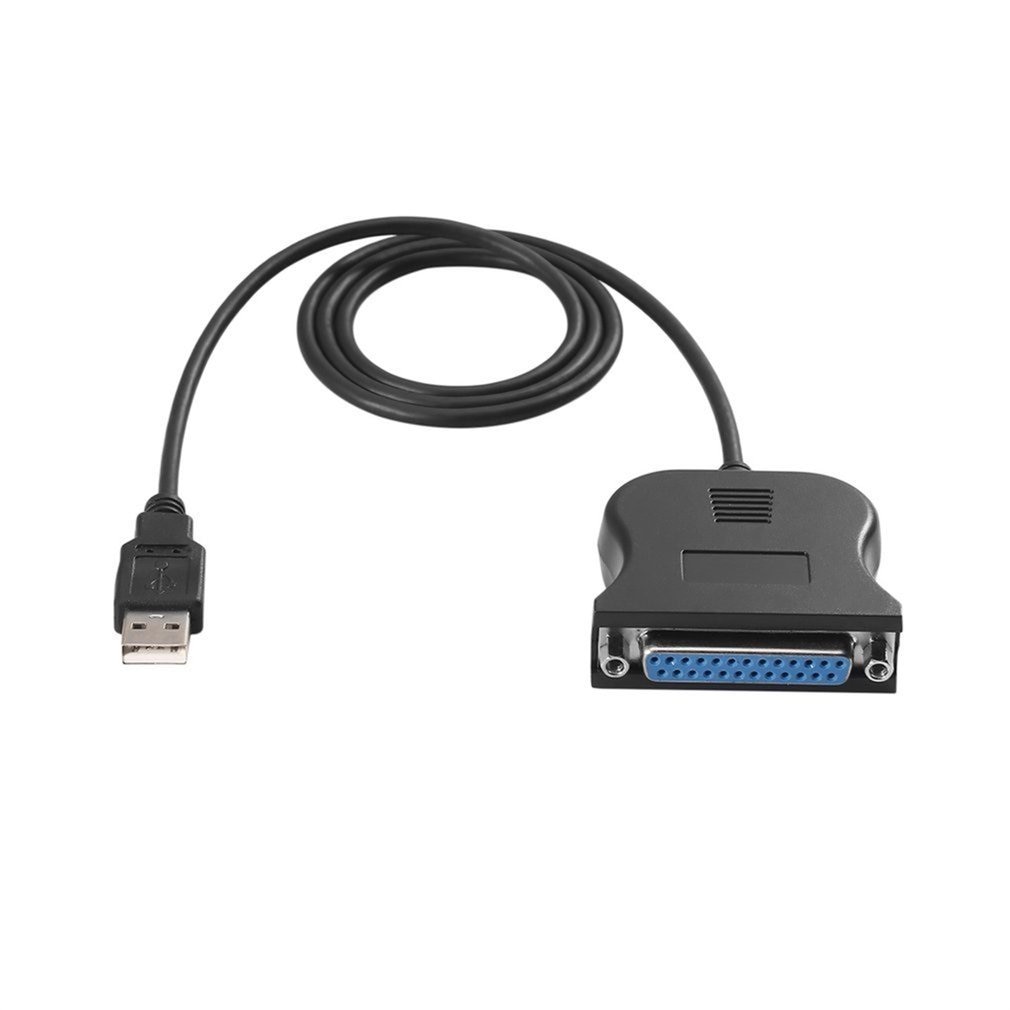 USB 2,0 a 25 Pin DB25 Cable de puerto paralelo IEEE 1284 1Mbps 25pin Cable adaptador de impresora paralela